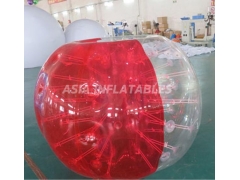 Inflatable Floating Platform, Half Color Bubble Suit, Bubble Football and Game Pads