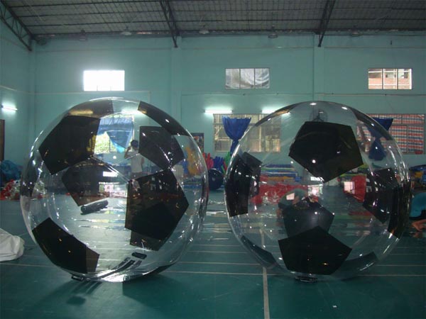 Quả cầu bơm hơi lớn: quả bóng nước, Đường kính 2m Quả bóng đi bộ dưới nước